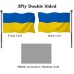 Double-Sided Ukraine Flag 3x5 FT Outdoor